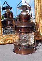 scheepslamp fles met speeldoos, Verzamelen, Ophalen of Verzenden, Gebruikt