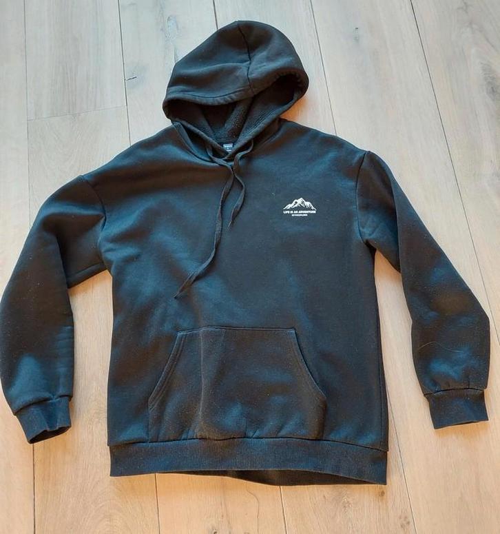 Sweater van Shein. Maat L, Kleding | Heren, Truien en Vesten, Zo goed als nieuw, Maat 52/54 (L), Zwart, Ophalen of Verzenden