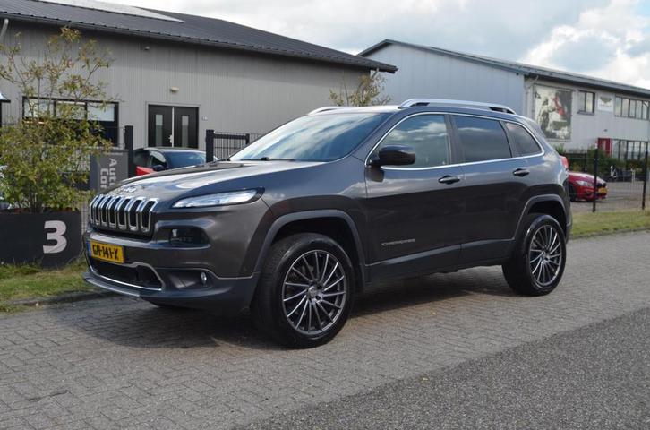 Jeep Cherokee 2.0 Limited 4WD Cruise|Camera|PDC|Panorama, Auto's, Jeep, Bedrijf, Te koop, Cherokee, 4x4, ABS, Achteruitrijcamera
