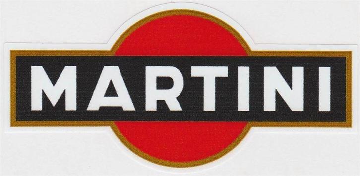 Martini Racing sticker #1, Motoren, Accessoires | Stickers, Ophalen of Verzenden