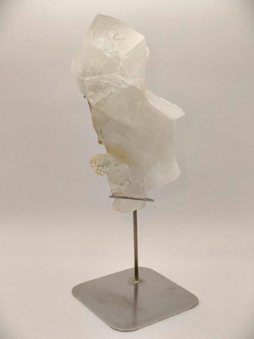 Bergkristal cluster, kan met en zonder standaard., Verzamelen, Mineralen en Fossielen, Mineraal, Ophalen of Verzenden