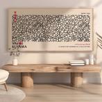 Yayoi Kusama - Japan 1986 Tentoonstellingsposter op canvas, Antiek en Kunst, Ophalen