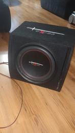 Excaliber subwoofer met Excaliber versterker, Auto diversen, Autospeakers, Ophalen, Zo goed als nieuw