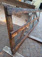 Landhek van 3,50 meter, Ophalen, Gebruikt, Hout