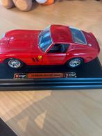 Ferrari 250 GTO 1962 Burago 1:24 - Vitrinestaat, Hobby en Vrije tijd, Ophalen of Verzenden, Zo goed als nieuw, Auto, Bburago