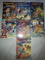 7 delen van de scifi-stripreeks Gigantik, Meerdere stripboeken, Ophalen of Verzenden, Gelezen