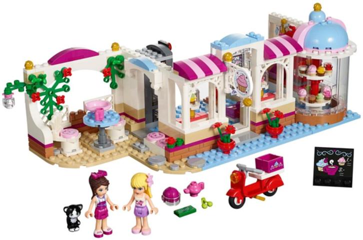 Lego | Friends | Heartlake cupcake café | 41119, Kinderen en Baby's, Speelgoed | Duplo en Lego, Gebruikt, Lego, Complete set, Ophalen of Verzenden