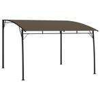 Zonneluifel 3x3x2,55 m taupe, Minder dan 4 meter, Nieuw, Paviljoen, Minder dan 5 meter