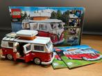 Lego Volkswagen T1 Camper Kampeerbus 10220, Ophalen of Verzenden, Zo goed als nieuw, Complete set, Lego