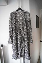 Wikkeljurk zwart wit patroon Second Female maat L, als nieuw, Second Female, Maat 42/44 (L), Ophalen of Verzenden, Zo goed als nieuw