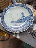 Delfs blauw bord 40 cm, Ophalen of Verzenden