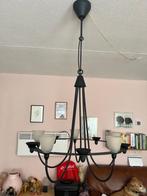 Lampen, Huis en Inrichting, Lampen | Hanglampen, 50 tot 75 cm, Ghotic /gietijzer, Glas, Ophalen of Verzenden