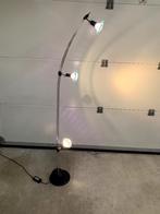 Staande Halogeenlamp met dimmer, Huis en Inrichting, Ophalen, Modern, 150 tot 200 cm, Glas