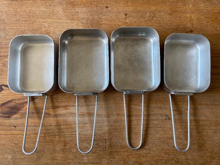 Gamellen PSL KL 1983, 1984, 1986 - per stuk, Verzamelen, Militaria | Algemeen, Landmacht, Overige typen, Nederland, Ophalen of Verzenden