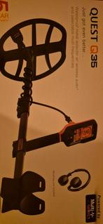 Quest Q35 Metaaldetector - Zo goed als nieuw!, Meer dan 30 cm, Zo goed als nieuw, Instelbare gevoeligheid, Ophalen