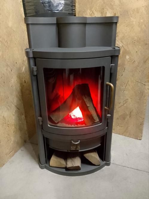🔥MOOIE DAN SKAN HOUTKACHEL IN ZEER GOEDE STAAT🔥, Huis en Inrichting, Kachels, Gebruikt, Vrijstaand, Houtkachel, Hout, Ophalen