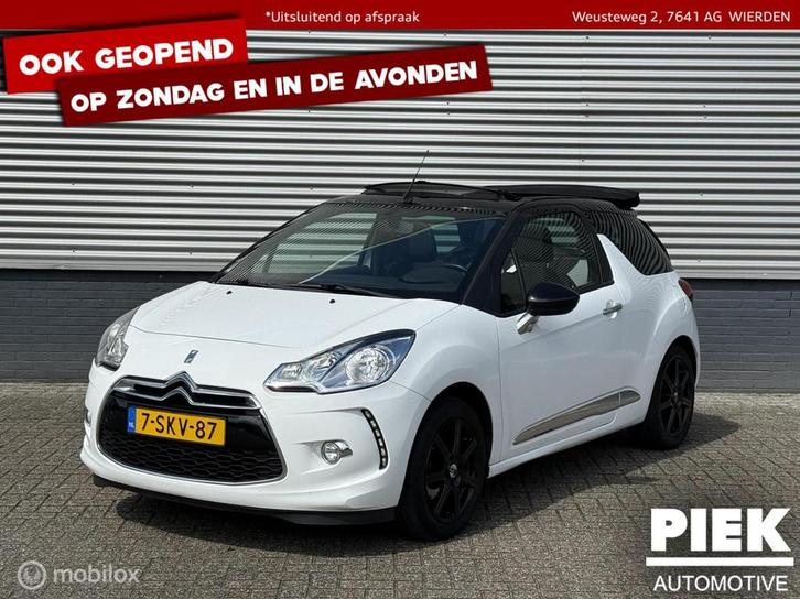 Citroen DS3 Cabrio 1.2 VTi So Chic, Auto's, Citroën, Bedrijf, Te koop, DS3, ABS, Airbags, Airconditioning, Alarm, Boordcomputer