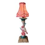 Tafellampen met Vogels Decoratie, Huis en Inrichting, Lampen | Tafellampen, Ophalen of Verzenden, Nieuw, Overige materialen, Vintage uniek zelfgemaakt kitsch