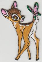 Bambi stoffen opstrijk patch embleem, Verzamelen, Kleding en Patronen, Nieuw, Shirt, Verzenden