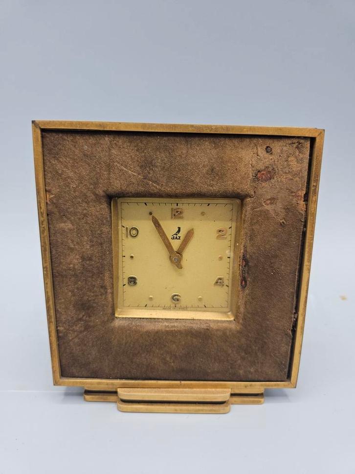 Vintage JAZ Klok - Art Deco Stijl, Antiek en Kunst, Antiek | Klokken, Ophalen of Verzenden