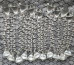 ZGAN! PRACHTIGE pegels onderdelen kroonluchter GEEN PLASTIC, Ophalen of Verzenden, Zo goed als nieuw, Glas, Kuster