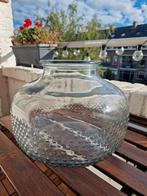 Brede vaas doorzichtig, Ophalen, Overige kleuren, Minder dan 50 cm, Glas