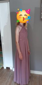 Mooie galajurk kleur oud roze met bijpassende schoenen, Kinderen en Baby's, Kinderkleding | Maat 152, Ophalen of Verzenden, Zo goed als nieuw