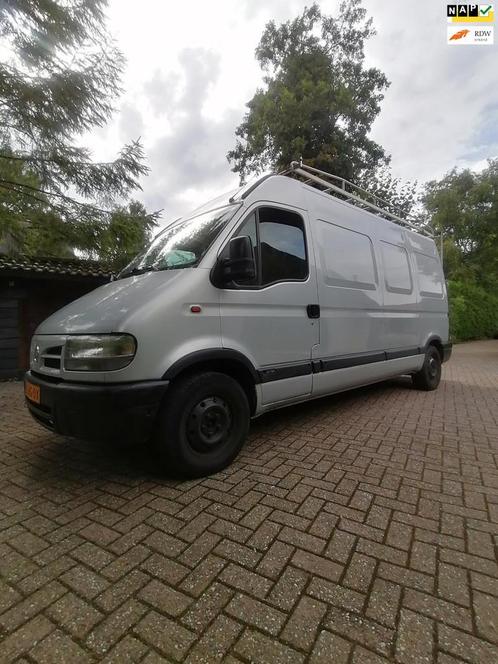 Nissan Interstar 90.35-407M 2.2CDi Lang model, Auto's, Bestelauto's, Bedrijf, Te koop, Metallic lak, Schuifdeur, Startonderbreker