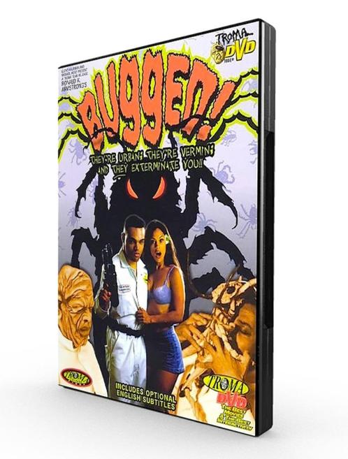 Bugged (1996) Troma, Kakkerlakken, Horror Comedy, Zeldzaam!, Cd's en Dvd's, Dvd's | Horror, Nieuw in verpakking, Monsters, Vanaf 16 jaar