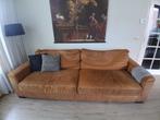 Robuuste 4 zits bank leer, L'ancora collection, Huis en Inrichting, Banken | Bankstellen, Ophalen, Gebruikt, Rechte bank, 200 tot 250 cm