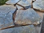 Griekse flagstones Blue Shards Kwartsiet € 43,95 p/m2, Ophalen, Nieuw, Keramiek, Terrastegels