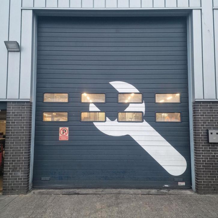 4x HORMANN 4000 x 4500 overheaddeur roldeur garagedeur, Doe-het-zelf en Verbouw, Deuren en Horren, Garagedeur, 215 cm of meer