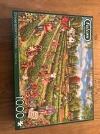 Falcon de Luxe Aardbeien Plukken Puzzel 1000 Stukjes, Hobby en Vrije tijd, Ophalen of Verzenden, 500 t/m 1500 stukjes, Zo goed als nieuw