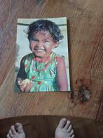 Ansichtkaart Suriname Hindoestaans meisje ongelopen, Verzamelen, Ansichtkaarten | Buitenland, Ophalen of Verzenden, 1960 tot 1980