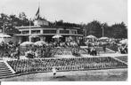 Oosterhout Terras Natuurbad De Waranda., Ophalen of Verzenden, 1940 tot 1960, Gelopen, Noord-Brabant