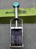 Vintage prijsstempelmachine jaren '50., Antiek en Kunst, Ophalen of Verzenden