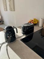 Smeg Waterkomer & Broodrooster zwart, Ophalen, Zo goed als nieuw