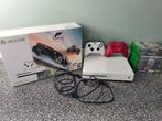 Xbox One S, Spelcomputers en Games, Spelcomputers | Xbox One, Ophalen of Verzenden, Zo goed als nieuw, 500 GB, Met 2 controllers