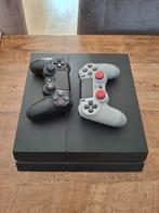 Playstation 4 , 2 controllers en spellen, Ophalen, Gebruikt, Met 1 controller, Slim