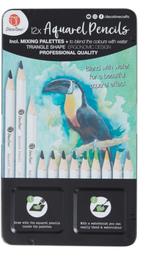 3 sets Deco Time Aquarel Pencils Shades Blue , Green, Pink, Ophalen of Verzenden, Zo goed als nieuw, Overige typen