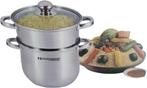 Couscous pan 8 liter, Keramische plaat, Nieuw, Rvs, Ophalen of Verzenden