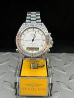 Breitling New pluton, Ophalen of Verzenden, Zo goed als nieuw, Staal, Overige merken
