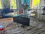 Rolf Benz Salontafel met Marmeren Onderstel, Tuin en Terras, Ophalen, Gebruikt, Overige materialen