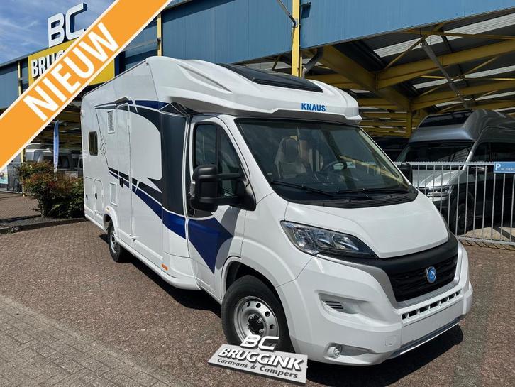 Knaus L!ve Wave 650 MF, Caravans en Kamperen, Campers, tot en met 6, Half-integraal, Knaus, Diesel, Automaat, Cassettetoilet, Ringverwarming