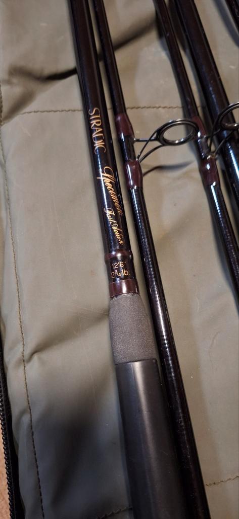 3x Shimano Stradic Specimen 12,6ft 2 3/4lb Hengels, Watersport en Boten, Hengelsport | Karpervissen, Gebruikt, Werphengel, Ophalen