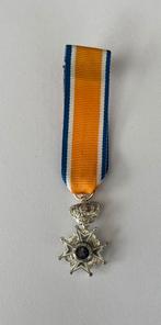 Miniatuur Ridder Orde Oranje Nassau, Verzamelen, Militaria | Algemeen, Verzenden, Landmacht, Nederland, Lintje, Medaille of Wings