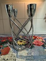 Kandelaar, Huis en Inrichting, Woonaccessoires | Kandelaars en Kaarsen, Ophalen of Verzenden, Zo goed als nieuw, Metaal, Minder dan 25 cm