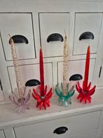 Lucite kaarsen met friedel kandelaars, Ophalen of Verzenden, Huis en Inrichting