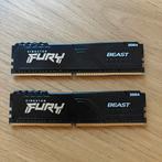 Kingston Fury 16GB DDR4 3600MHz RAM 2x8GB, Computers en Software, RAM geheugen, DDR4, Ophalen of Verzenden, Zo goed als nieuw