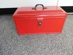 Igro Jgro emaille metalen kistje vintage, Ophalen of Verzenden